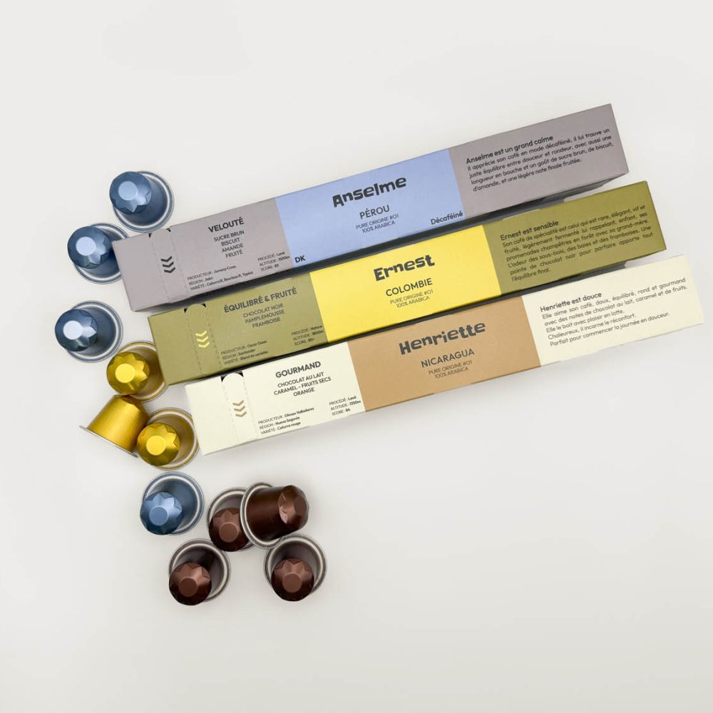 Coffret découverte Capsules